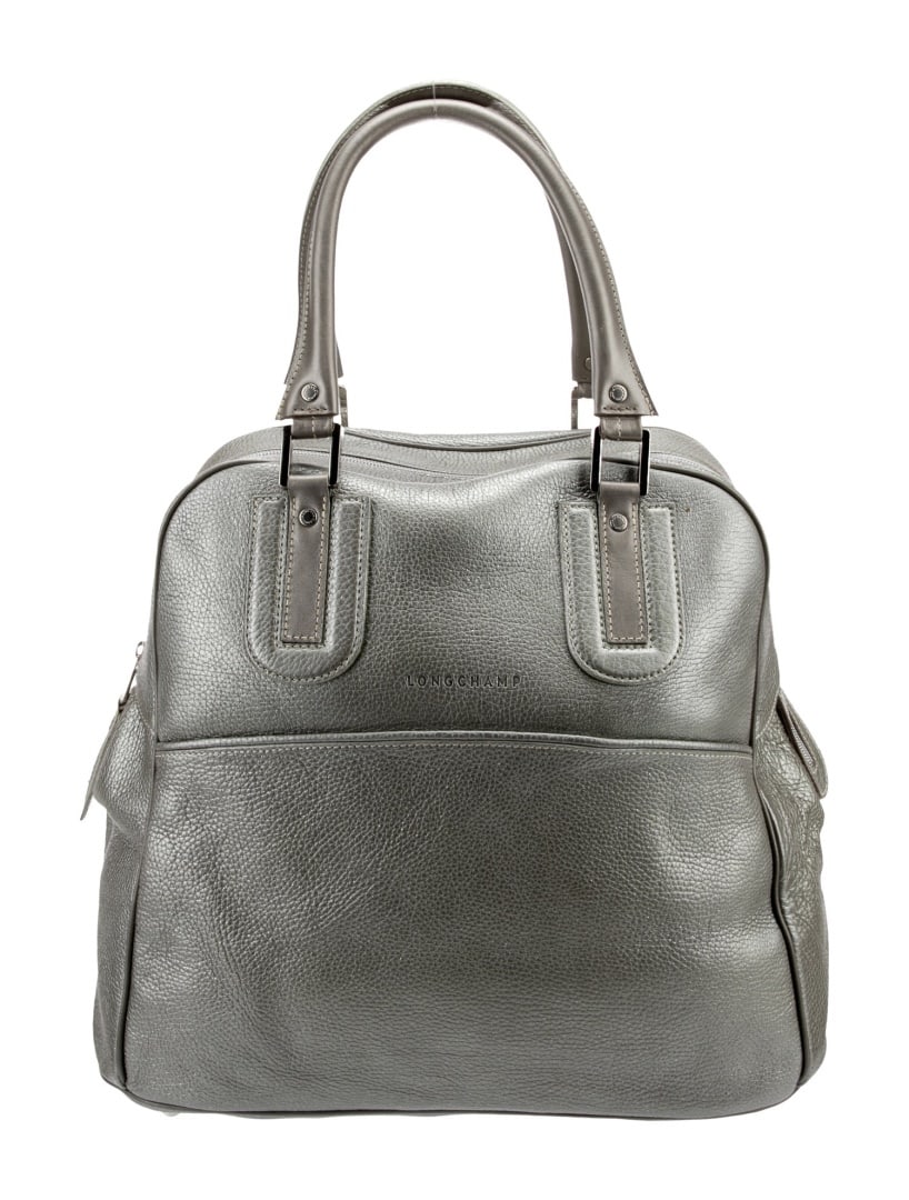 Longchamp Metallic & Silver Leather Shoulder Bag (1 of 4)