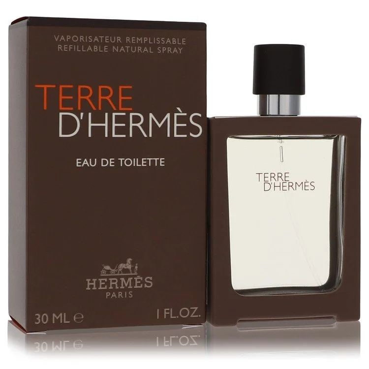 Hermes Terre D'hermes Men's 1 Oz Spray Refillable (1 of 1)