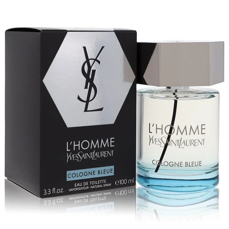 Yves Saint Laurent L'homme Cologne Bleue Spray: New, guaranteed authentic cologne! Men's 3. 4 oz eau de toilette