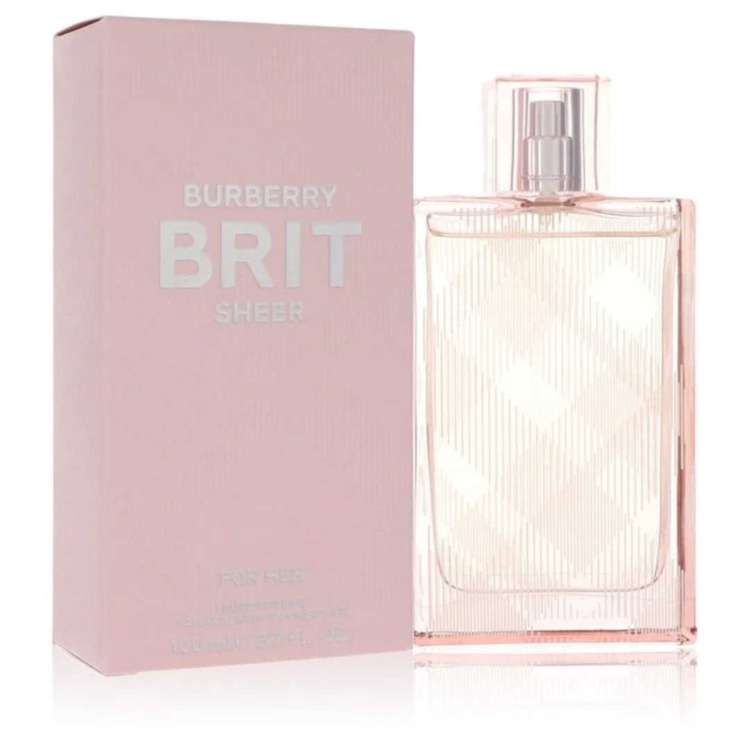 Burberry Brit Sheer Women's 3.4 Oz Spray: New, guaranteed authentic perfume! Eau de toilette