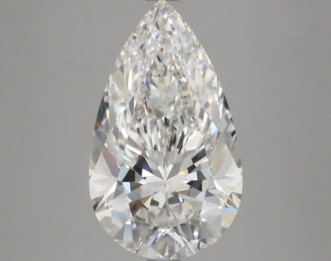 Igi Certified Pear Cut 4.83ct Vs1 Lab Diamond (1 of 2)