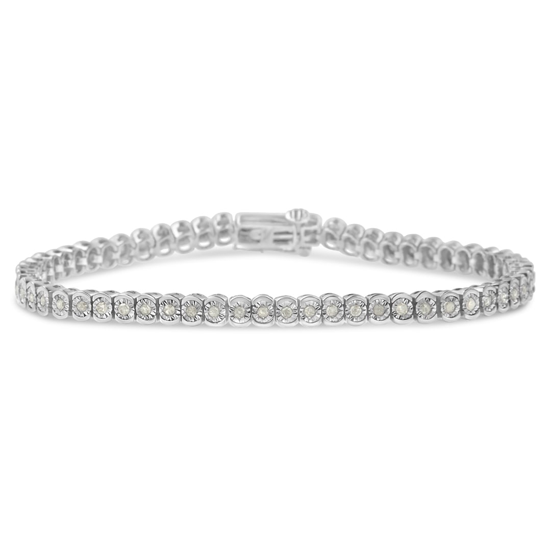 Dazzling 1.00ct Diamond Tennis Bracelet (1 of 5)