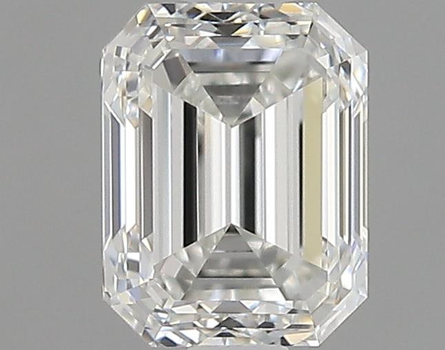 Gia Certified Emerald Cut .90ct Vvs1 Diamond: This gia-certified natural emerald cut diamond weighs 0. 90 carats, exhibiting h color grade and vvs1 clarity. It boasts excellent polish and very good symmetry. With no fluorescence, this diamond mea