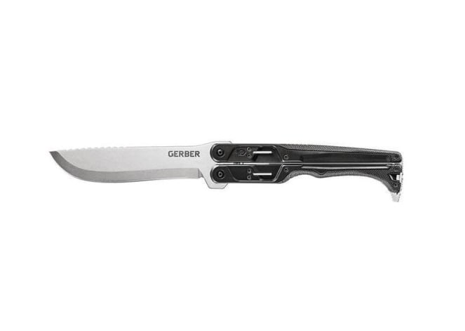 Gerber Gear Gray/black Doubledown Knife (1 of 1)