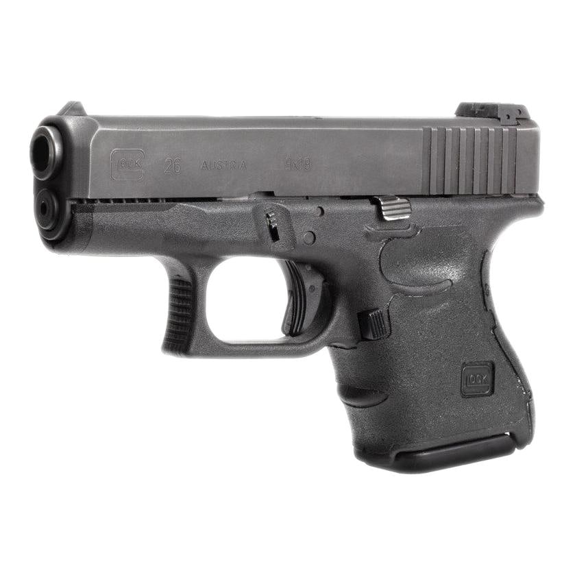 Hogue Black Glock 26 27 33 39 Rubber Gen 3 Wrap: This is engineered to perfectly match your firearm's frame contours, featuring a multi-piece design for optimal coverage. The left-over remnant material allows for customizable options to suit your pr