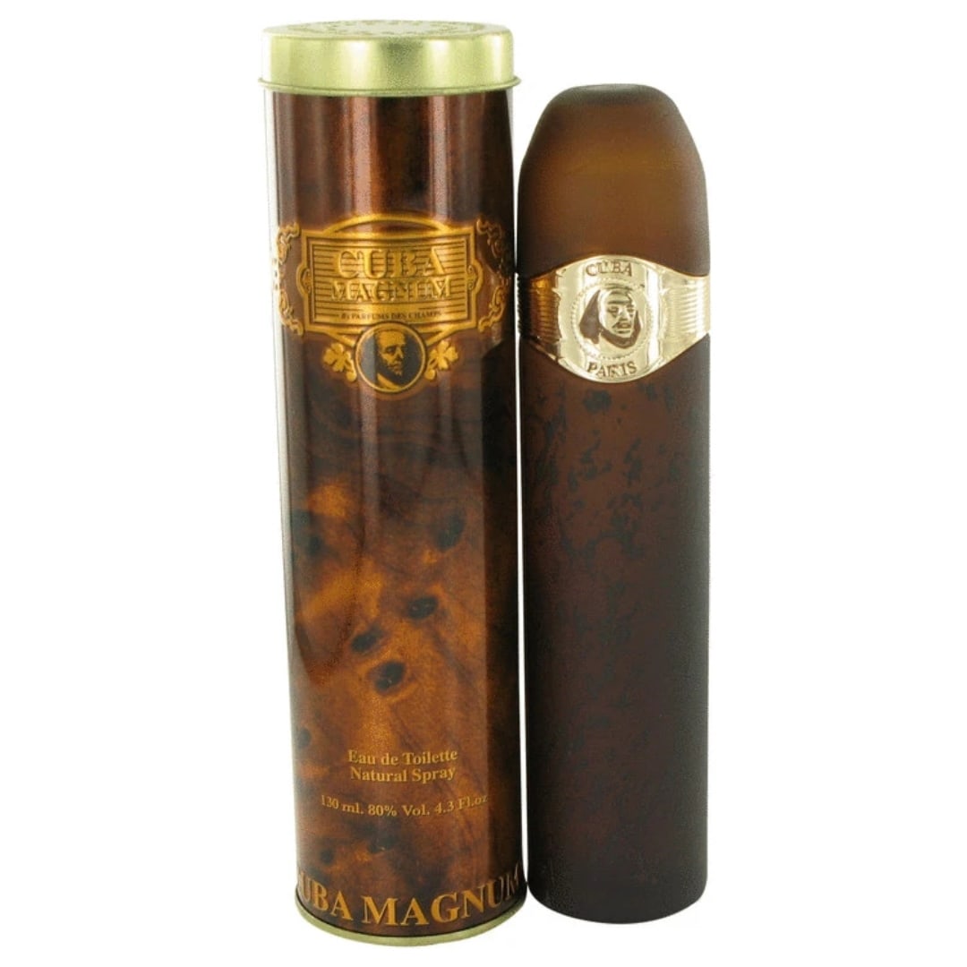 Fragluxe Cuba Magnum Gold Men's 4.2 Oz Spray: New, guaranteed authentic cologne! Eau de toilette