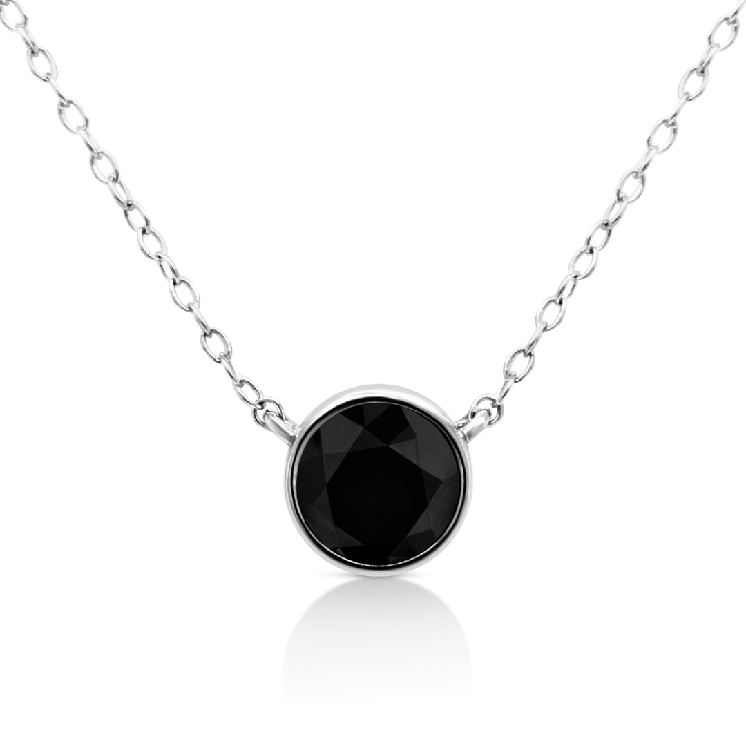 Gorgeous 3.00ct Black Diamond Classic Necklace (1 of 4)
