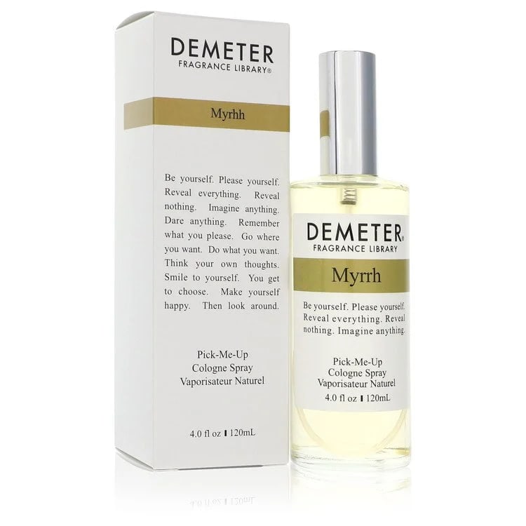 Demeter Myrhh Women's 4 Oz Cologne Spray: New, guaranteed authentic perfume! (unisex)