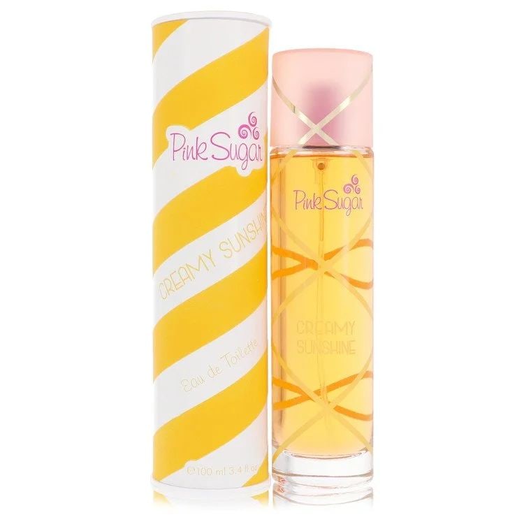 Aquolina Pink Sugar Creamy Sunshine 3.4 Oz Spray: New, guaranteed authentic perfume! Women's eau de toilette