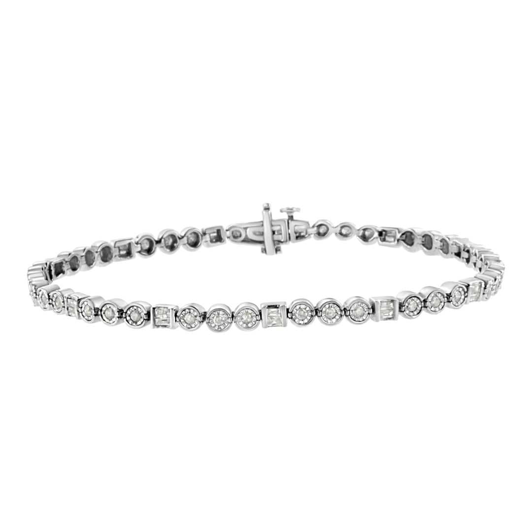 Elegant 1.00ct Diamond Link Bracelet (1 of 6)