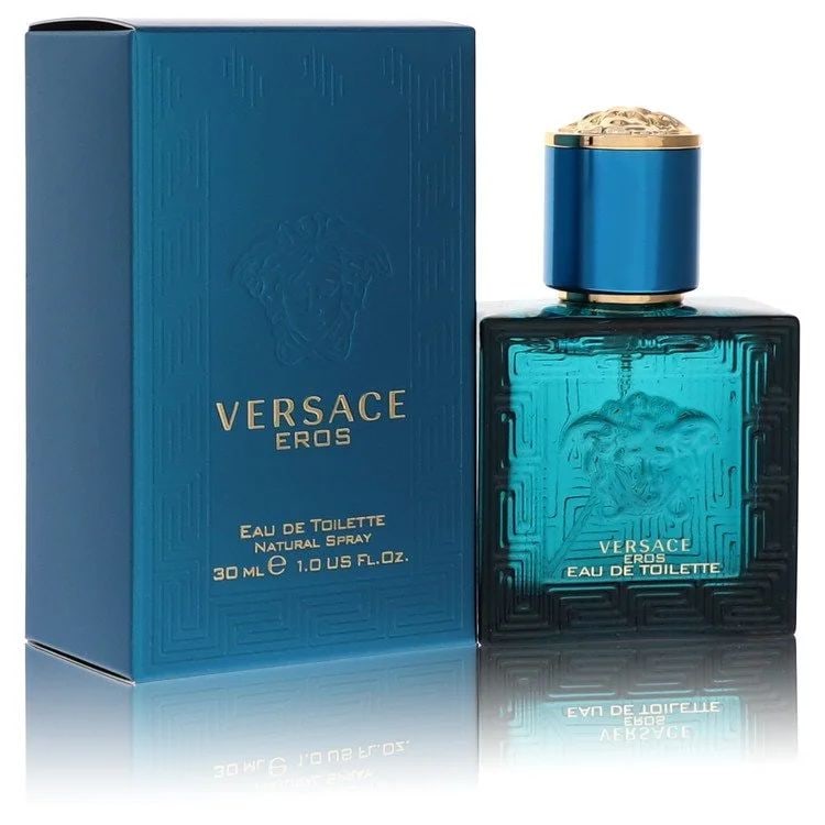Versace Eros Men's 1 Oz Eau De Toilette Spray: New, guaranteed authentic cologne!