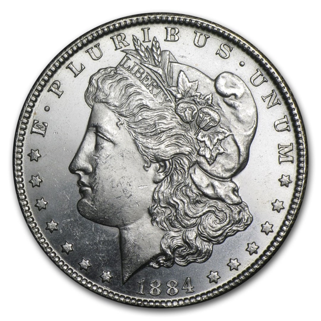 1884-cc Morgan Dollar Bu (1 of 2)