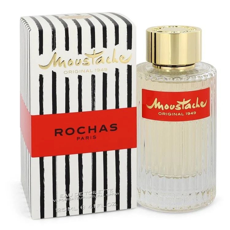 Rochas Moustache Men's 4.1oz Eau De Toilette Spray: New, guaranteed authentic cologne!