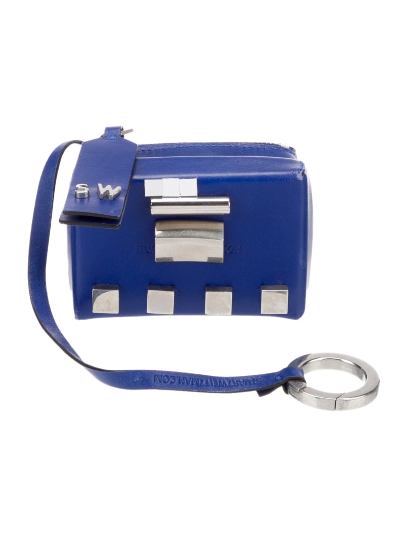 Stuart Weitzman Leather Embellished Coin Bag (1 of 3)