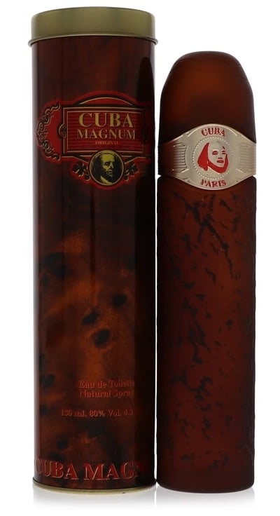 Fragluxe Cuba Magnum Red Men's 4.3 Oz Spray: New, guaranteed authentic cologne! Eau de toilette