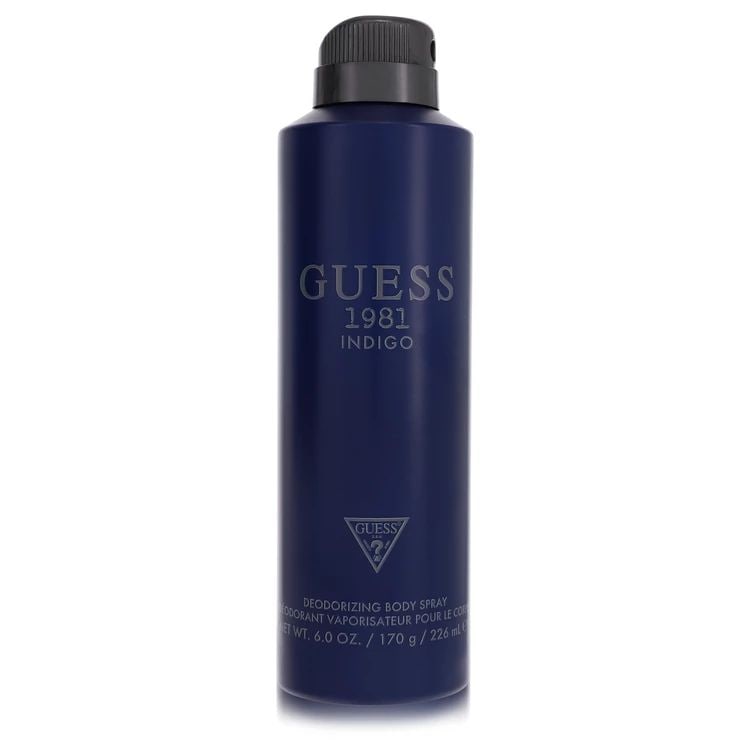 Guess 1981 Indigo Men's 6 Oz Body Spray: New, guaranteed authentic cologne!