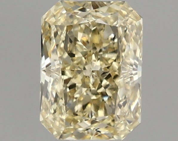 Fancy Yellow Radiant Cut 1.09ct Vs1 Lab Diamond: This igi-certified lab-grown radiant-cut diamond weighs 1. 09 carats and boasts a stunning fancy yellow color with vs1 clarity. It features excellent polish and excellent symmetry, ensuring a brillian