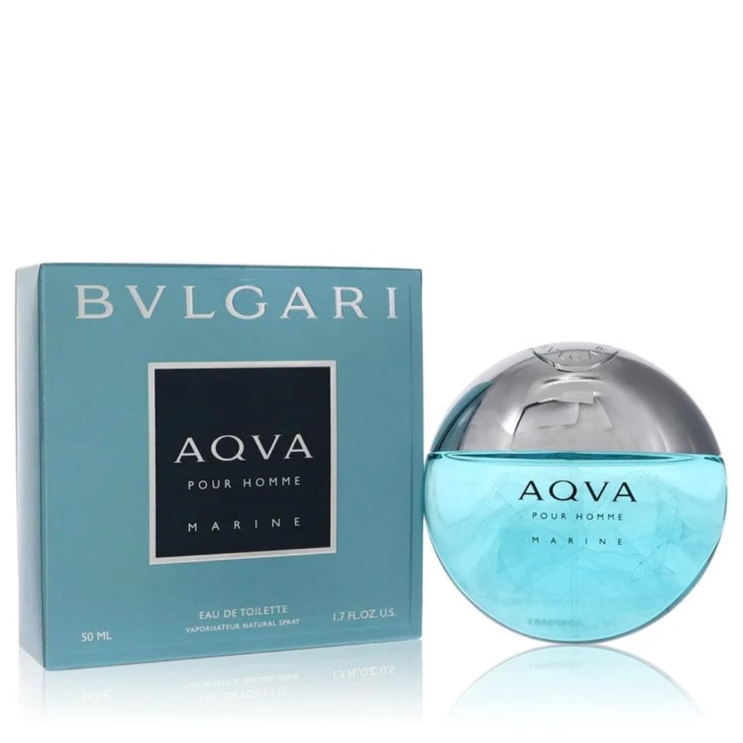 Bvlgari Aqua Marine Men's 1.7 Oz Spray: New, guaranteed authentic cologne! Eau de toilette