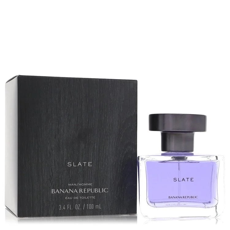 Banana Republic Slate Men's 3.4 Oz Spray: New, guaranteed authentic cologne! Eau de toilette