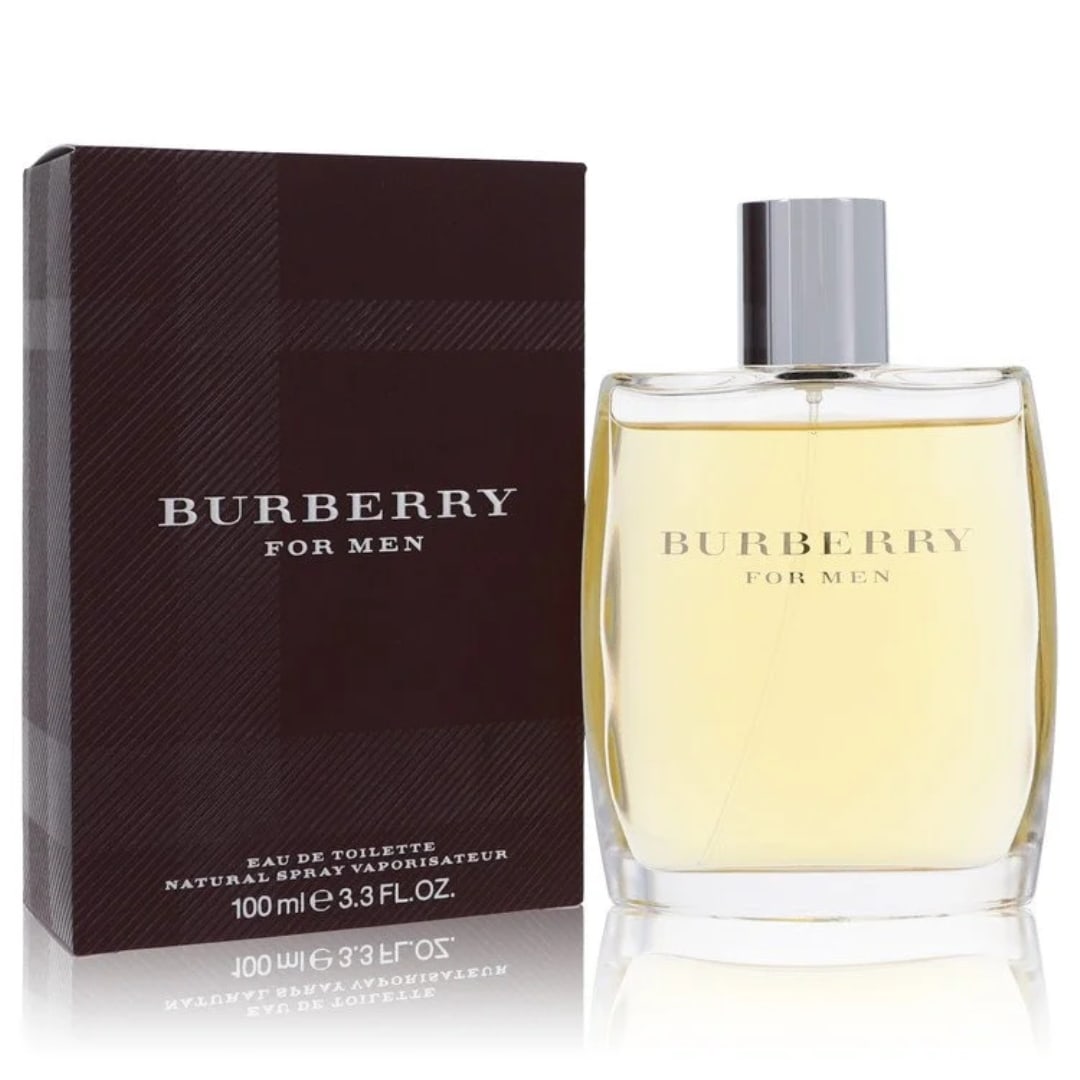 Burberry Men's 3.4 Oz Eau De Toilette Spray: New, guaranteed authentic cologne!