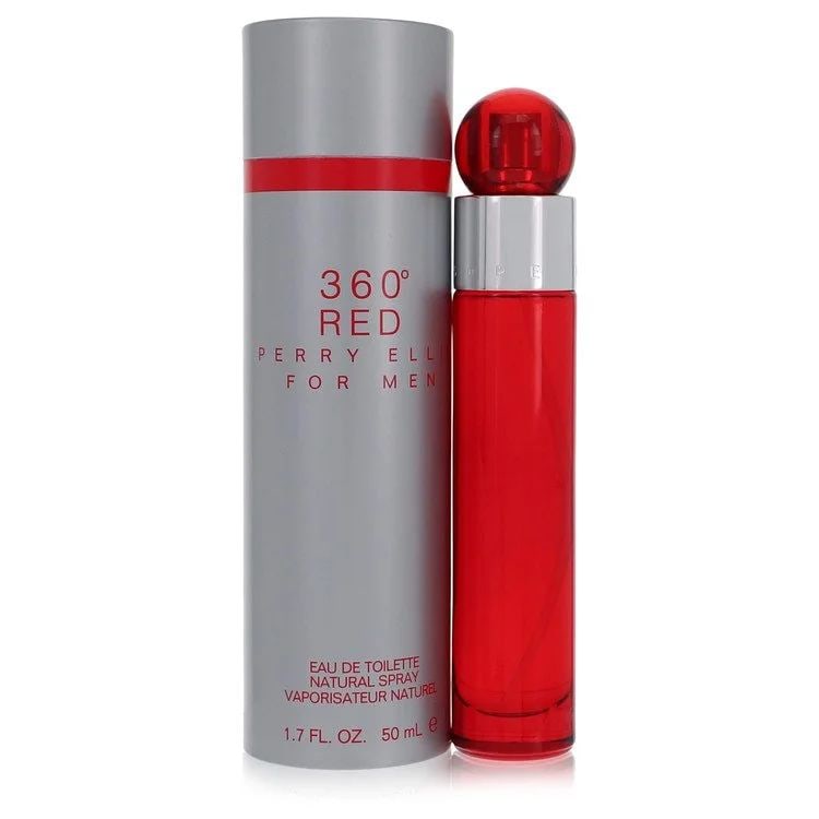 Perry Ellis 360 Red Men's 1.7 Oz Spray: New, guaranteed authentic cologne! Eau de toilette