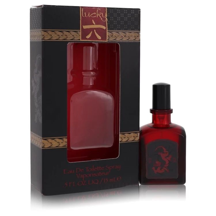 Liz Claiborne Lucky Number 6 Men's 0.5 Oz Spray: New, guaranteed authentic cologne! Eau de toilette