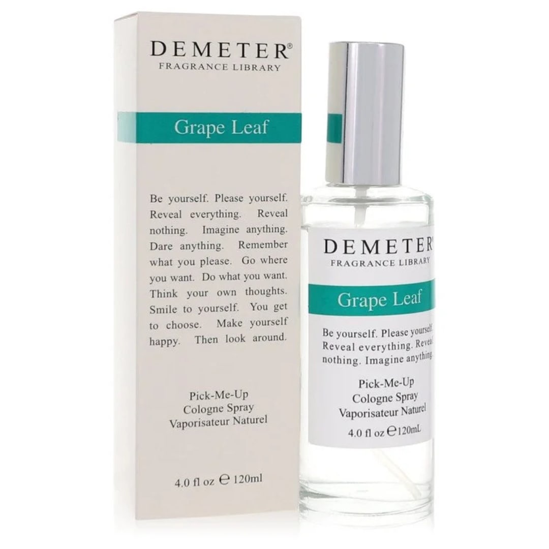 Demeter Grape Leaf Women's 4 Oz Cologne Spray: New, guaranteed authentic perfume!