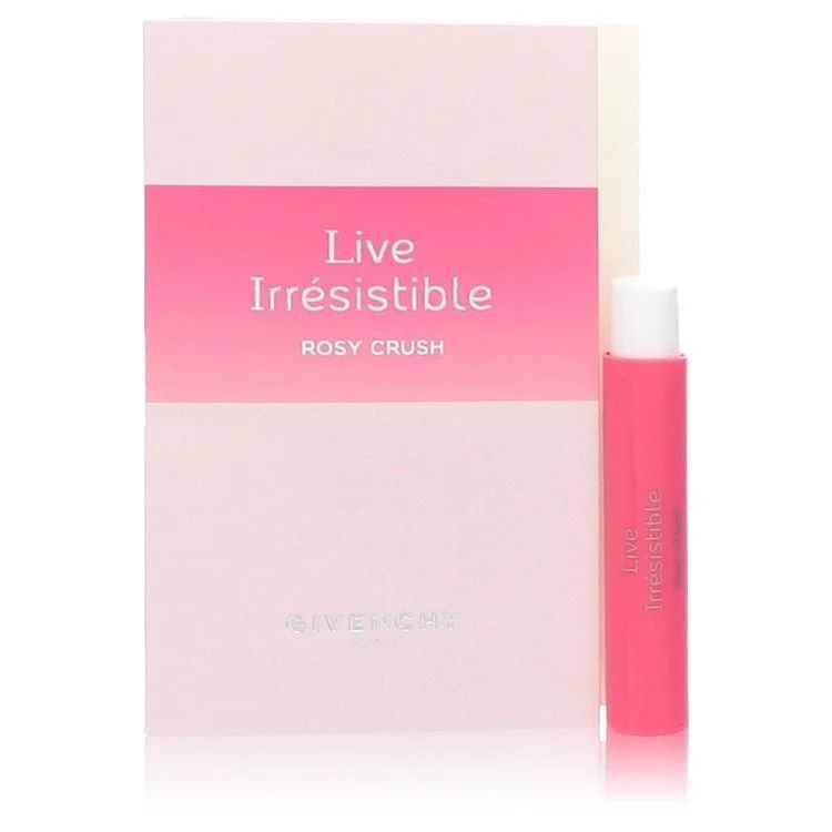 Givenchy Live Irresistible Rosy Crush 0.03 Oz Vial: New, guaranteed authentic perfume for women's
