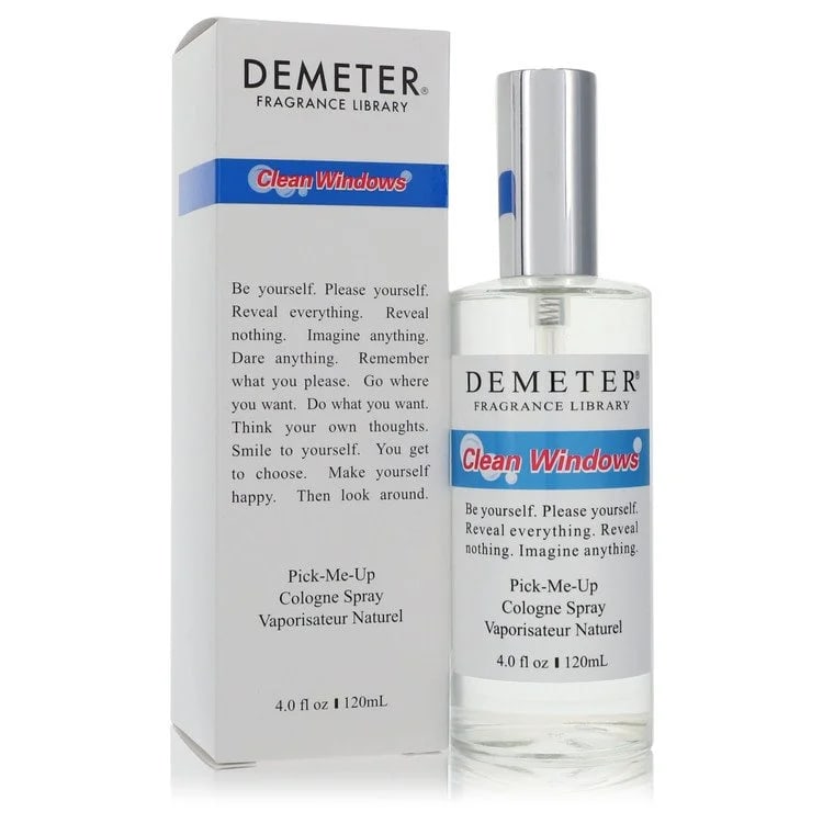 Demeter Clean Windows Men's 4 Oz Cologne Spray: New, guaranteed authentic cologne! (unisex)