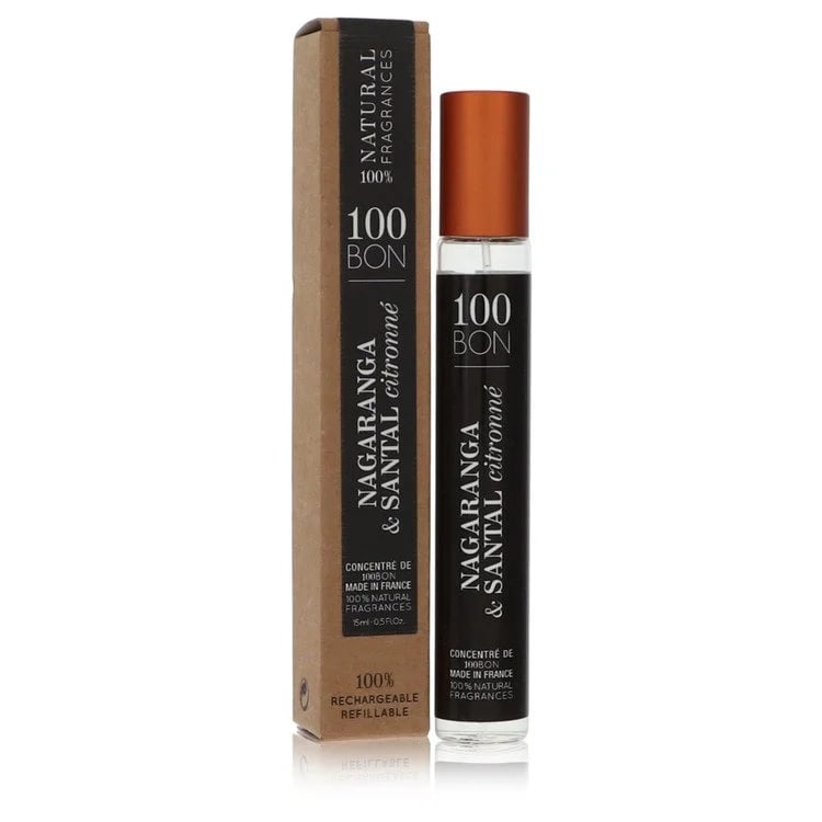 Nagaranga & Santal Citronne 100 Bon 0.5 Oz Mini: New, guaranteed authentic cologne! Concentree de parfum (unisex refillable)