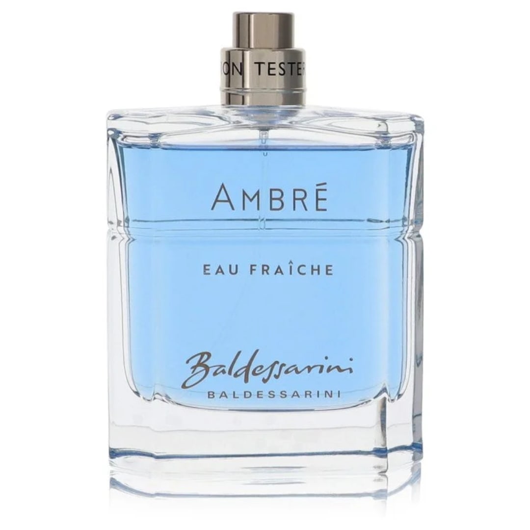 Hugo Boss Baldessarini Ambre Eau Fraiche Spray: New, guaranteed authentic cologne for men's 3 oz eau de toilette