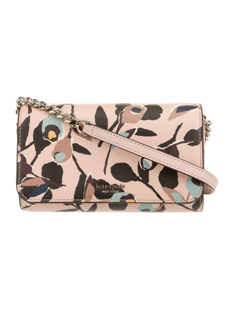 Kate Spade Pink Saffiano Leather Crossbody Bag (1 of 5)