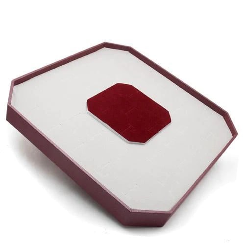 Square Red Storage Jewelry Box (1 of 2)