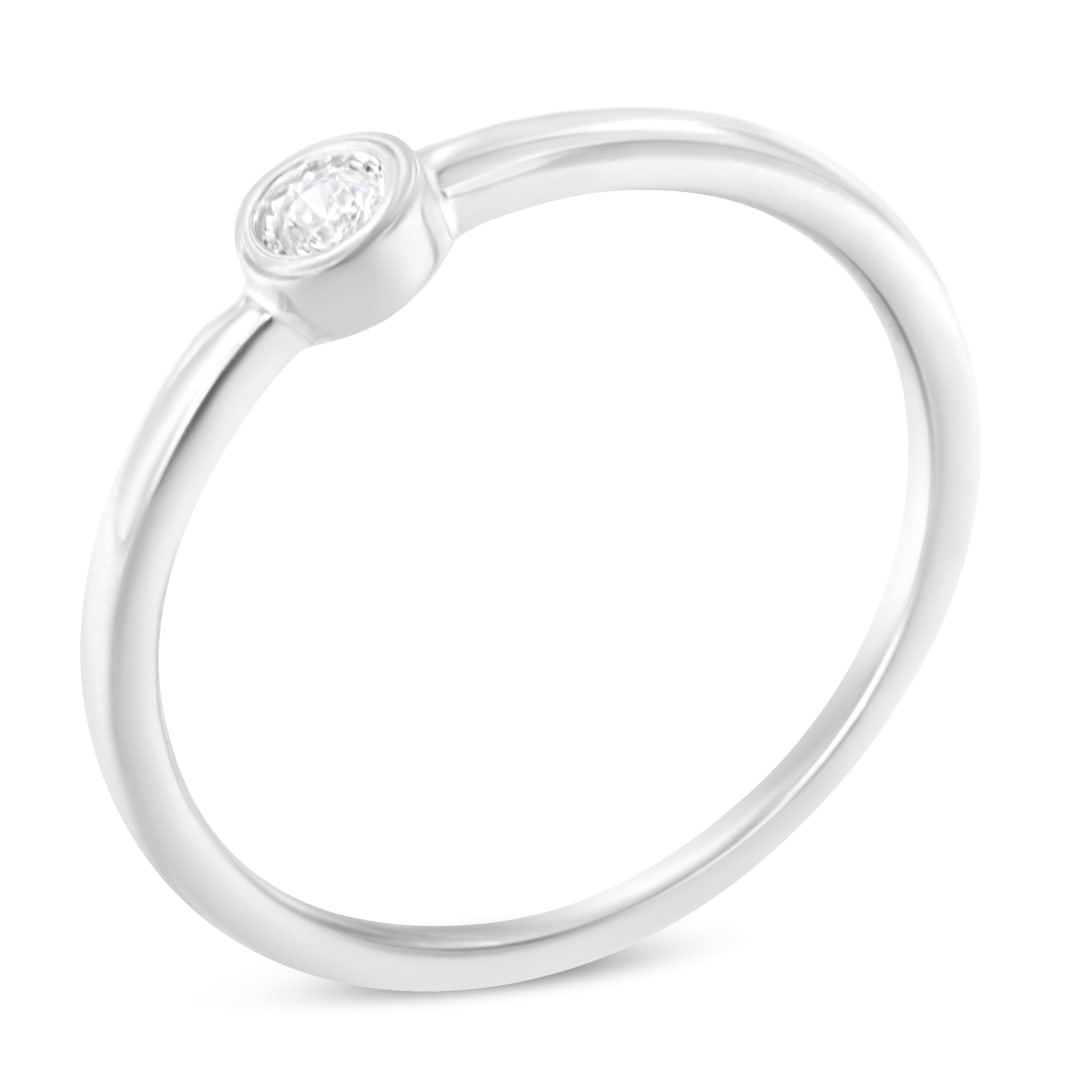 Classic Round .05ct Diamond Solitaire Ring (1 of 5)