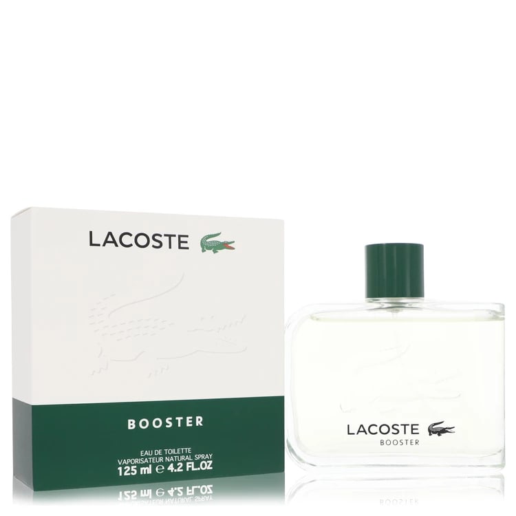 Lacoste Booster Men's 4.2 Oz Eau De Toilette Spray: New, guaranteed authentic cologne!