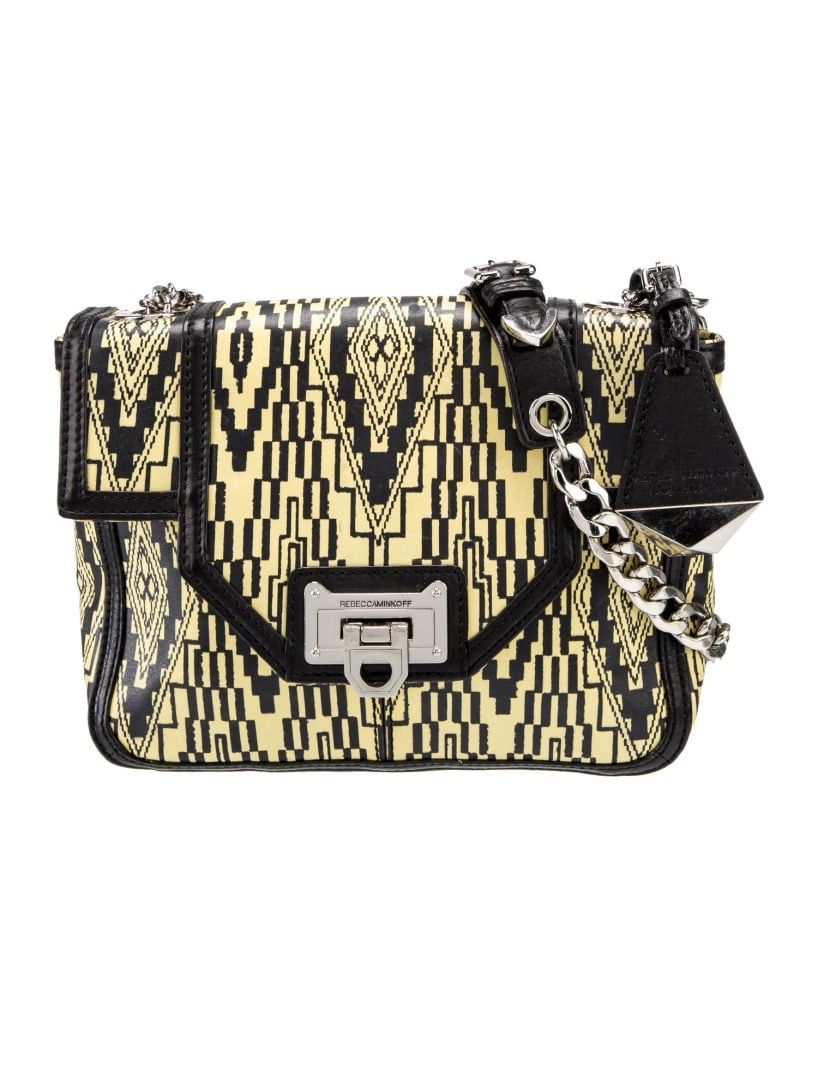 Rebecca Minkoff Ylw Leather Twill Top Handle Bag (1 of 5)