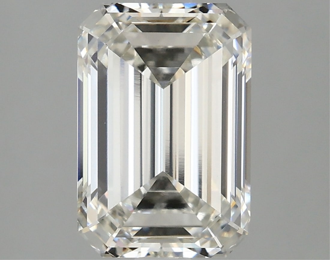 Igi Certified Emerald Cut 2.70ct Vvs2 Lab Diamond (1 of 2)