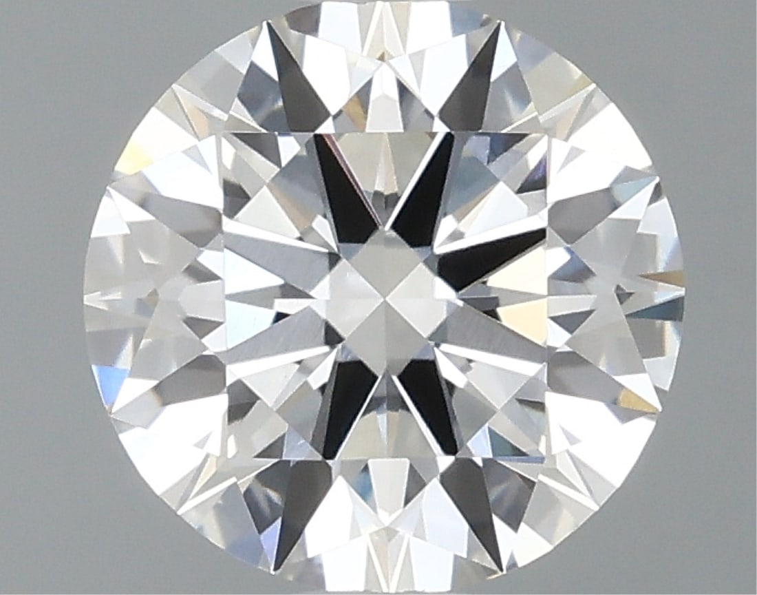 Igi Certified Round Cut 1.09ct Vvs2 Lab Diamond: This igi-certified lab-grown round cut diamond weighs 1. 09 carats and exhibits g color grade and vvs2 clarity. It features an ideal cut, along with excellent polish and excellent symmetry with no flu
