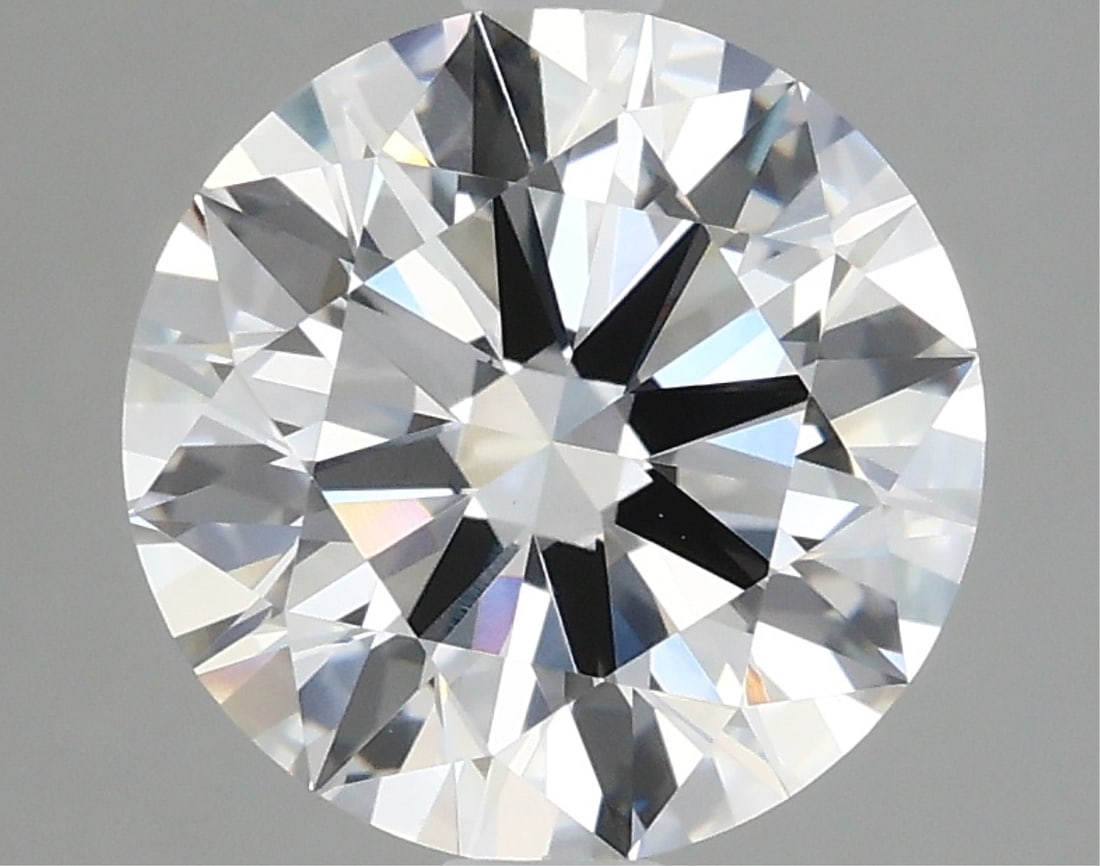 Igi Certified Round Cut 2.39ct Vs1 Lab Diamond: This igi-certified lab-grown round-cut diamond weighs 2. 39 carats and features g color grade and vs1 clarity. It has an ideal cut with excellent polish and excellent symmetry with no fluorescence. Th