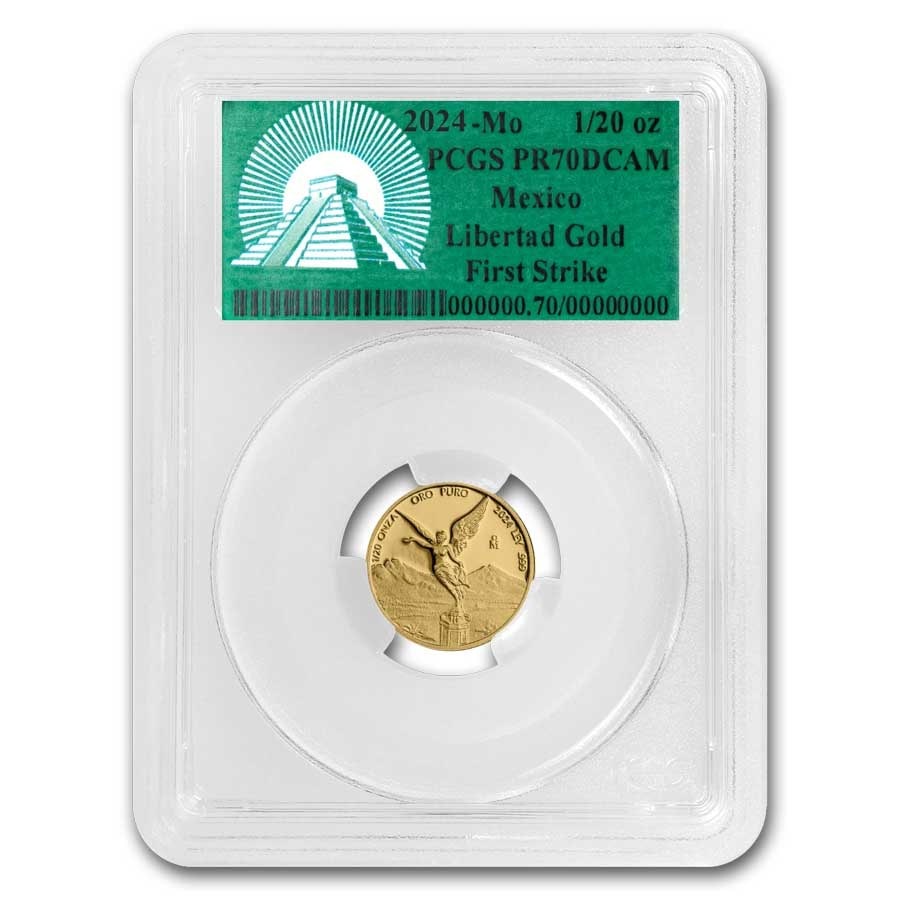 2024 Mexico 1/20 Oz Proof Gold Libertad Pr-70 Pcgs (1 of 3)