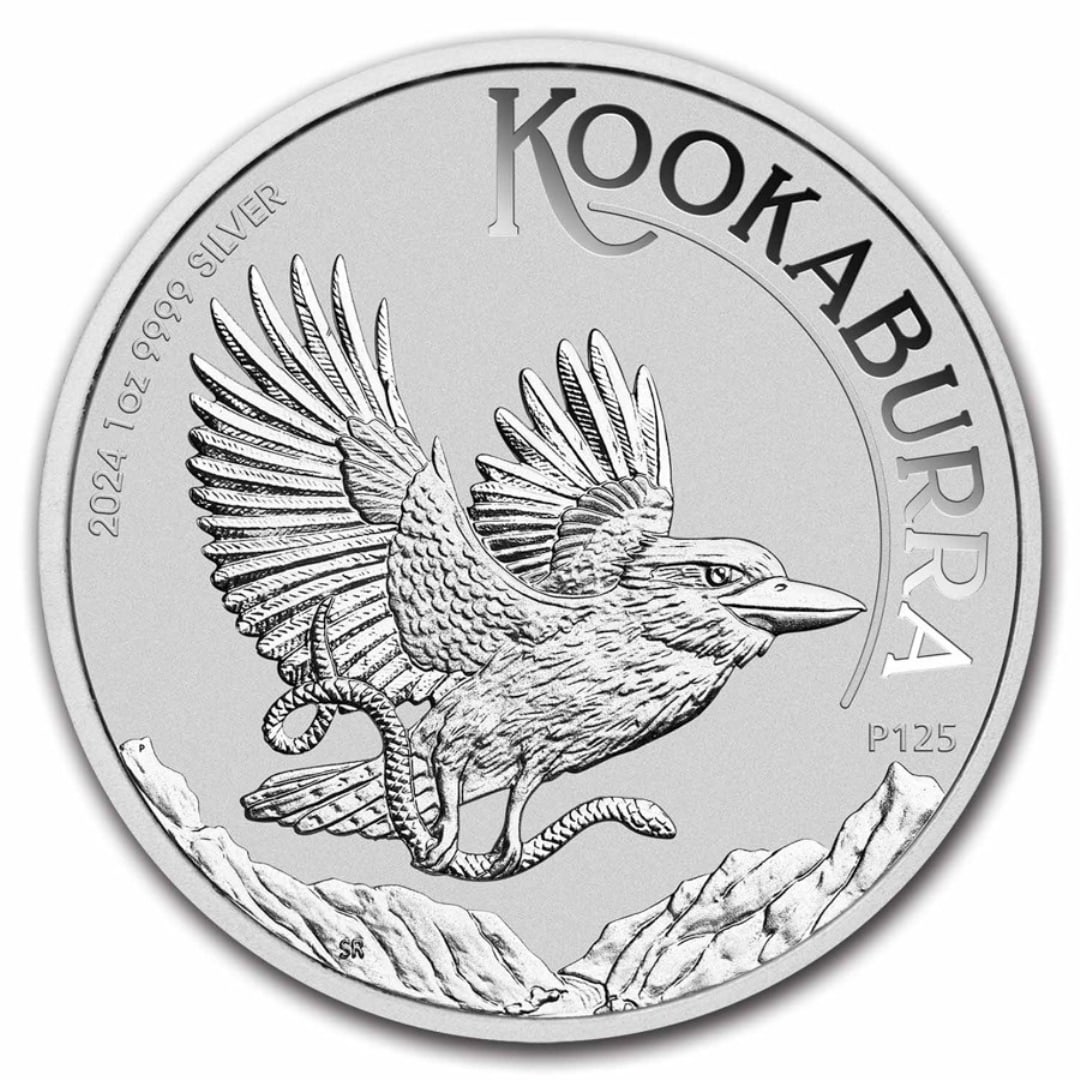 2024 Australia 1 Oz Silver Kookaburra Bu (1 of 3)