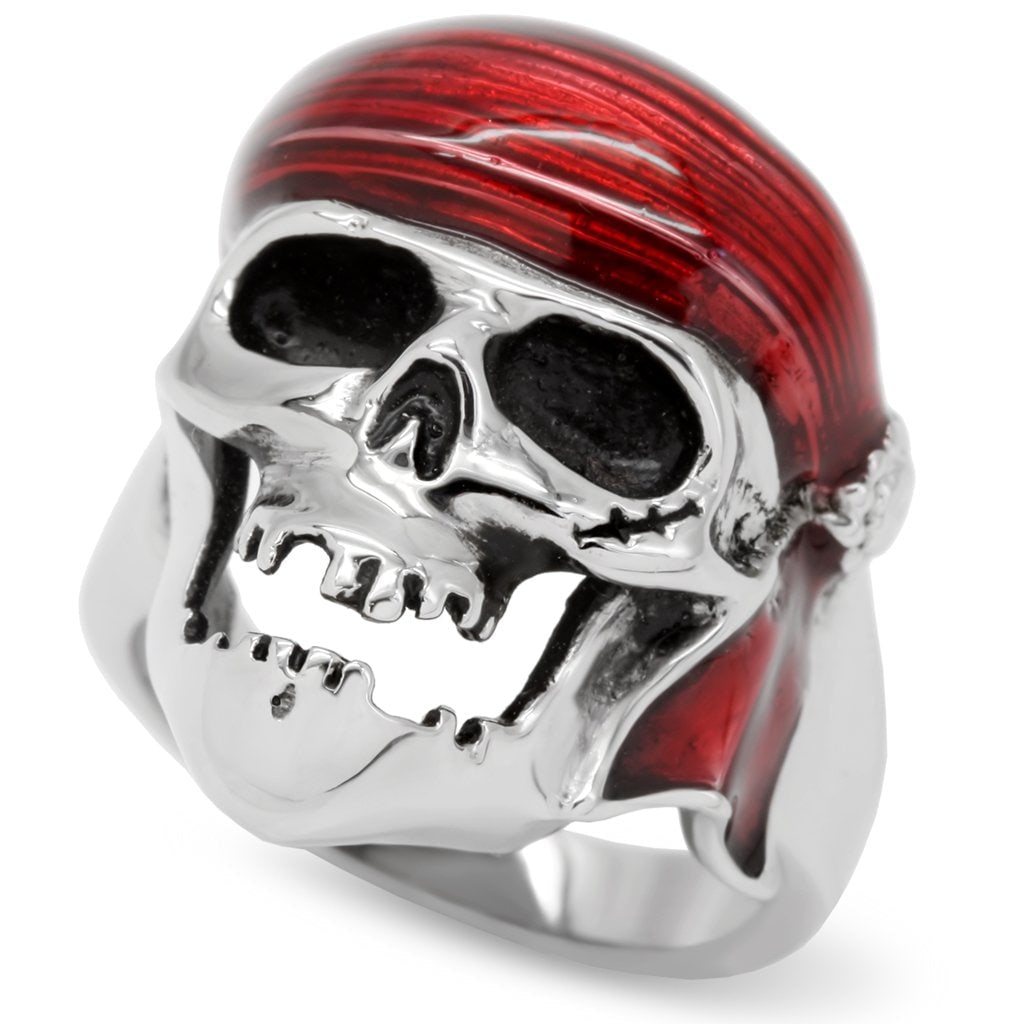 Edgy Pirate Skull Cocktail Ring (1 of 6)