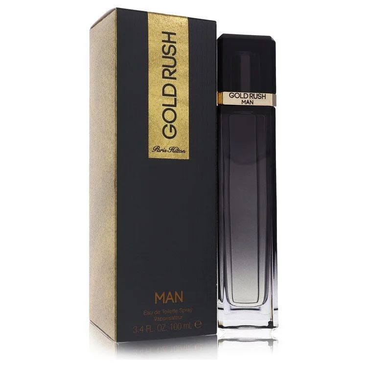 Paris Hilton Gold Rush Men's 3.4 Oz Spray: New, guaranteed authentic cologne! Eau de toilette