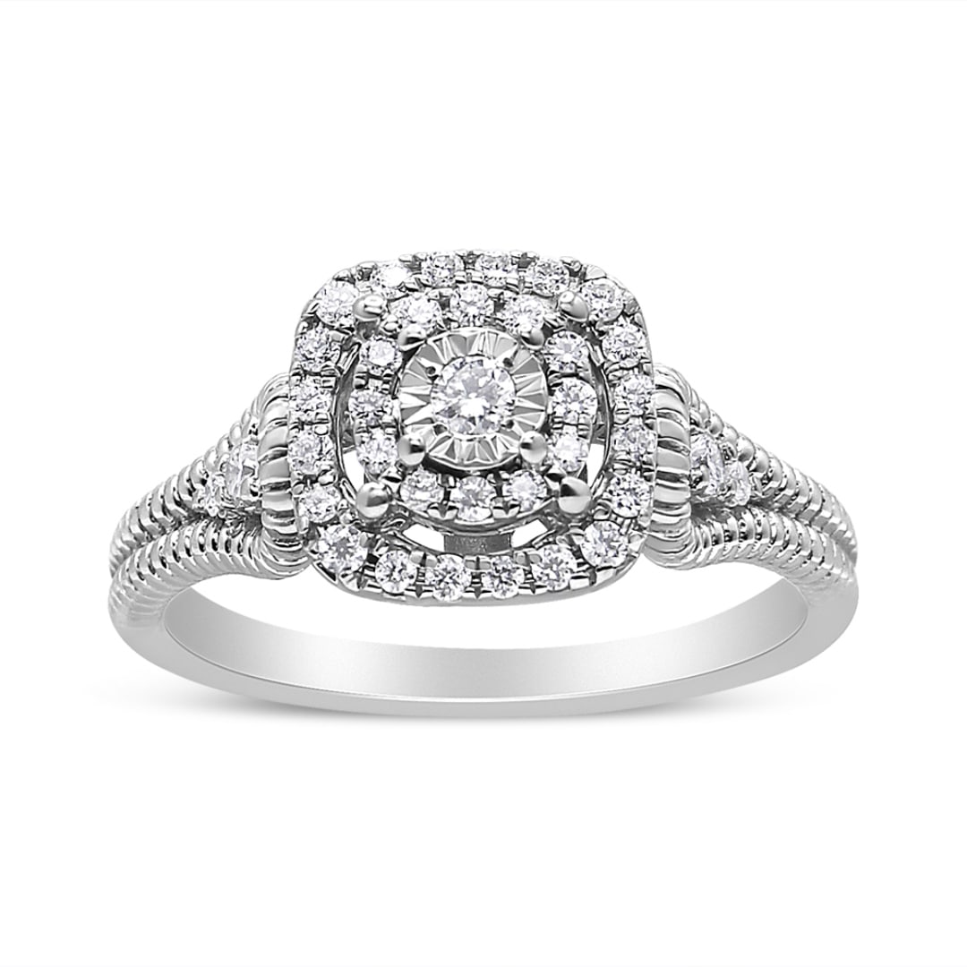 Round .36ct Diamond Cocktail Ring (1 of 5)