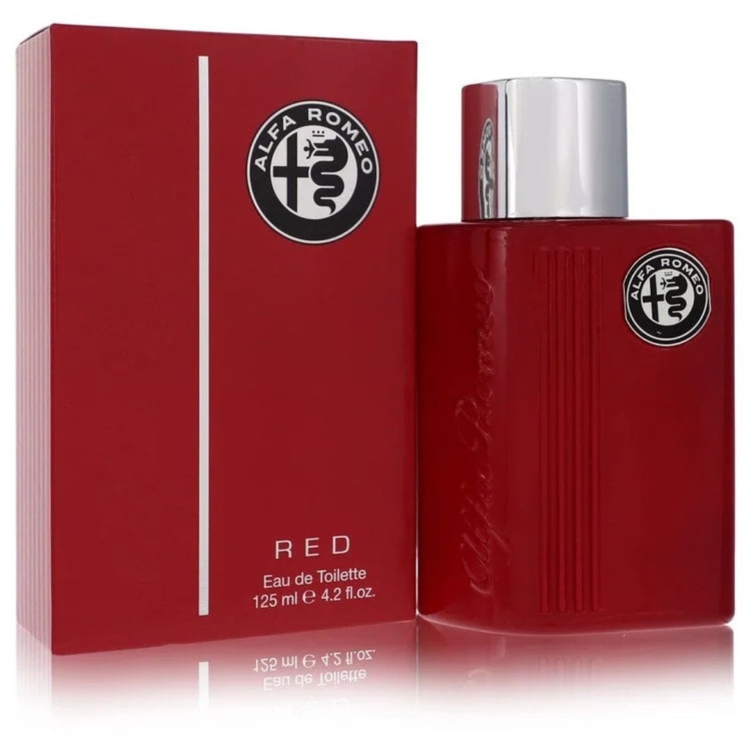 Alfa Romeo Red Men's 4.2 Oz Eau De Toilette Spray: New, guaranteed authentic cologne!