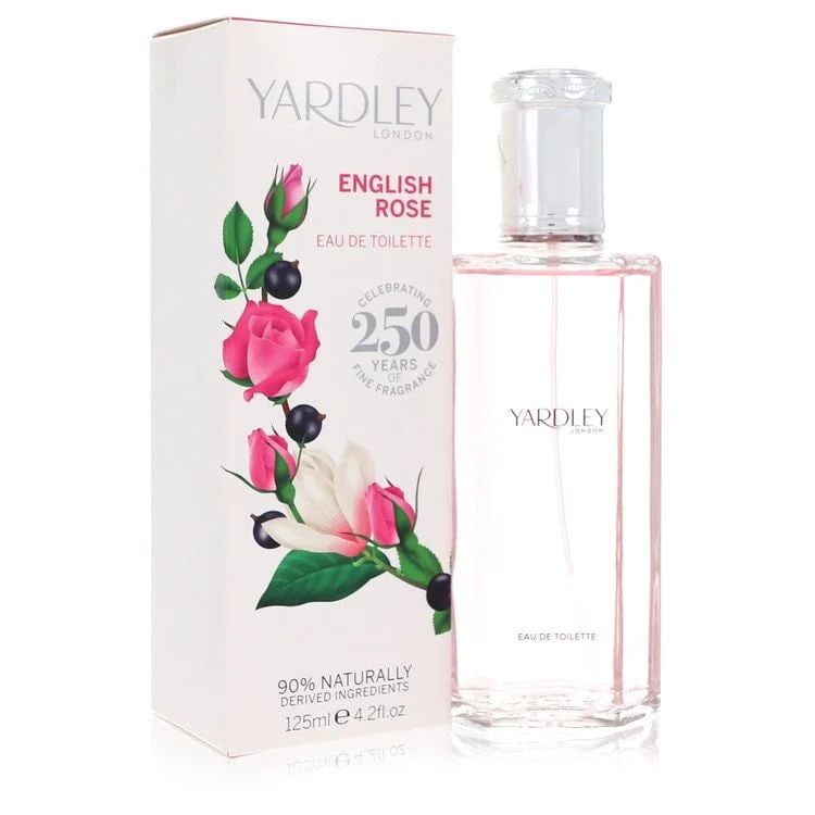 Yardley London English Rose Women's 4.2 Oz Spray: New, guaranteed authentic perfume! Eau de toilette