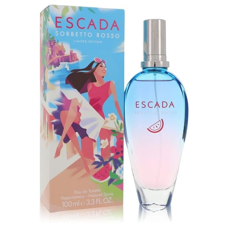 Escada Sorbetto Rosso Women's 3.3 Oz Spray: New, guaranteed authentic perfume! Eau de toilette
