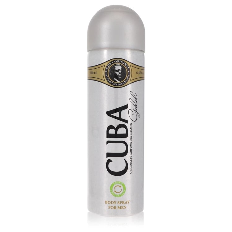 Fragluxe Cuba Gold Men's 6.7 Oz Deodorant Spray: New, guaranteed authentic deodorant! (unboxed)