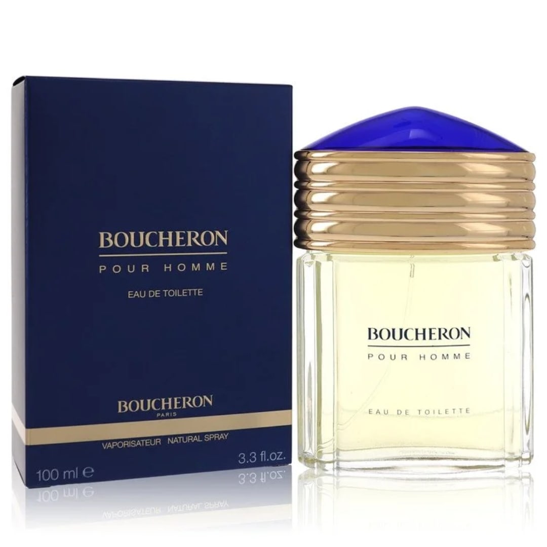 Boucheron Men's 3.4 Oz Eau De Toilette Spray: New, guaranteed authentic cologne!