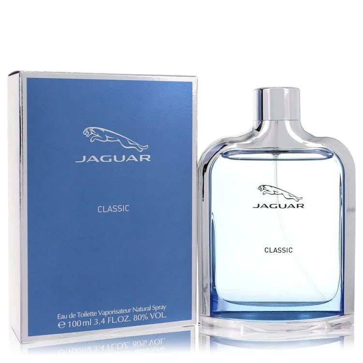 Jaguar Classic Men's 3.4 Oz Eau De Toilette Spray: New, guaranteed authentic cologne!
